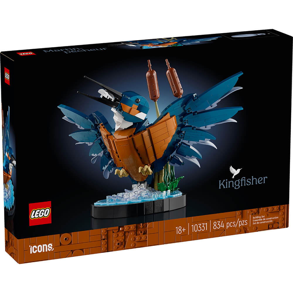 LEGO® Icons Kingfisher Bird 834 Piece Building Kit (10331)