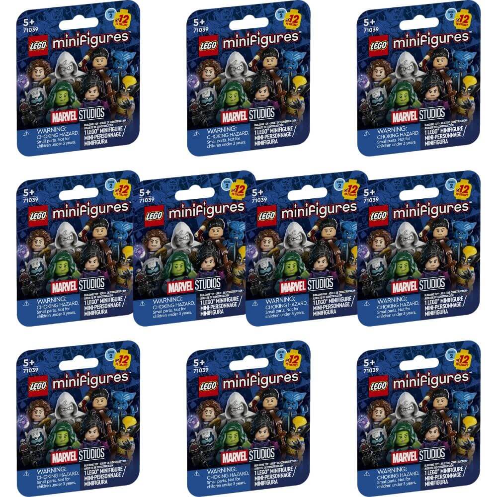 LEGO® Minifigures Marvel Series (71039) - Bundle of 10