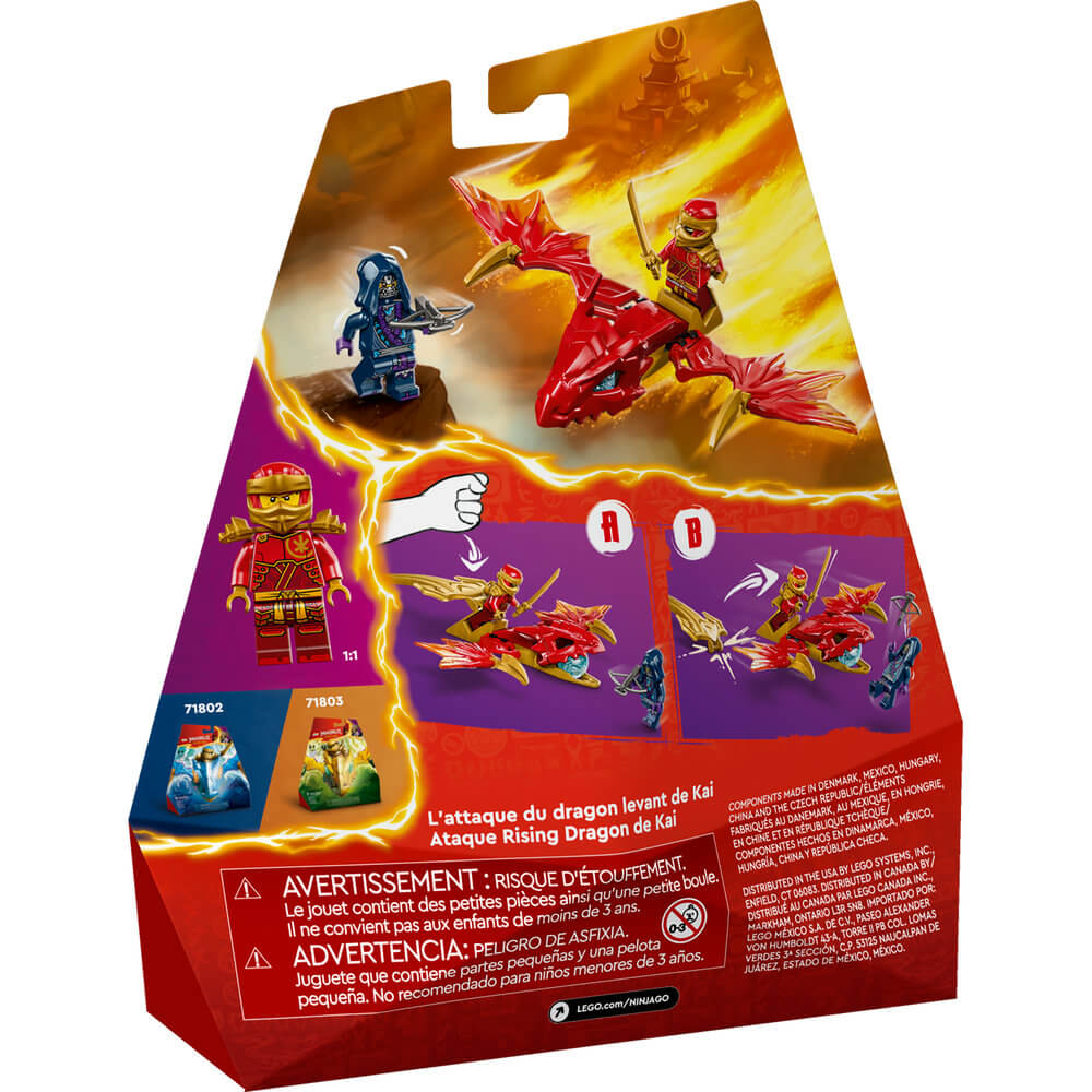 LEGO® NINJAGO® Kai’s Rising Dragon Strike Toy 71801