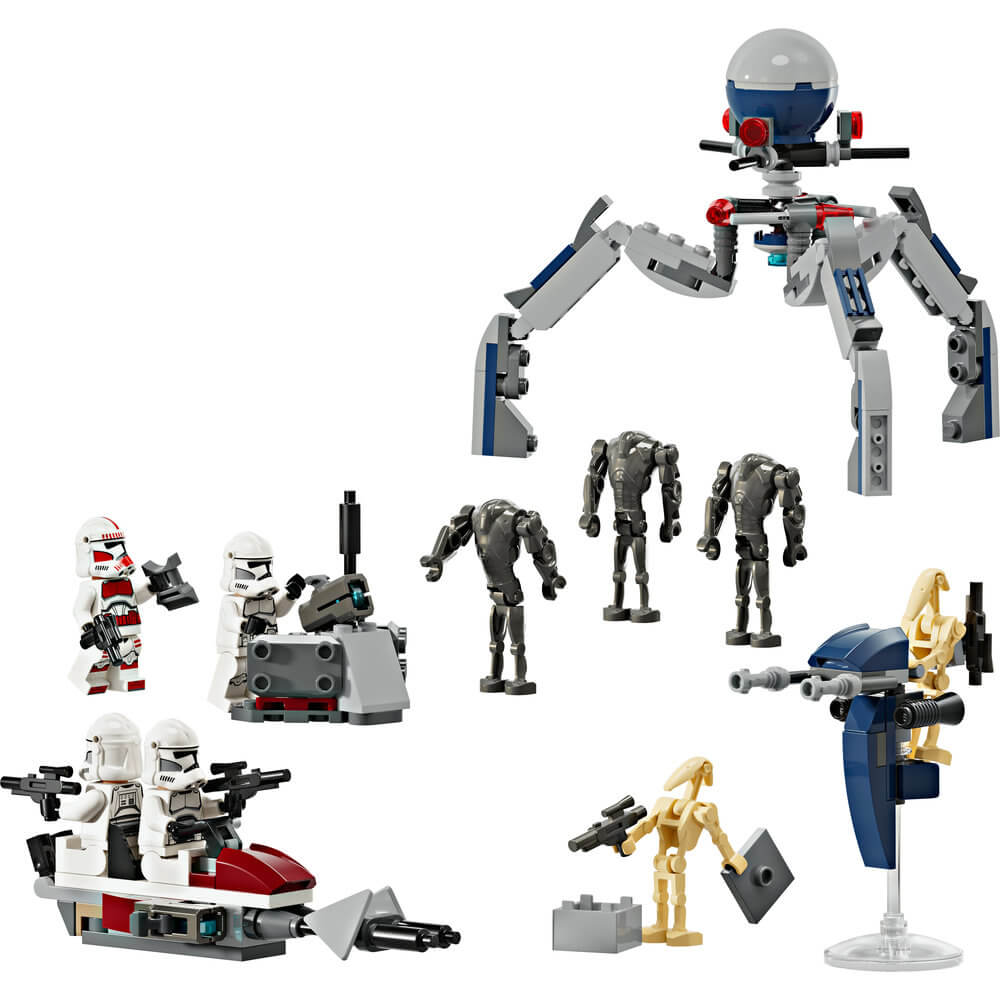 LEGO® Star Wars™ Clone Trooper™ & Battle Droid™ Battle Pack 75372