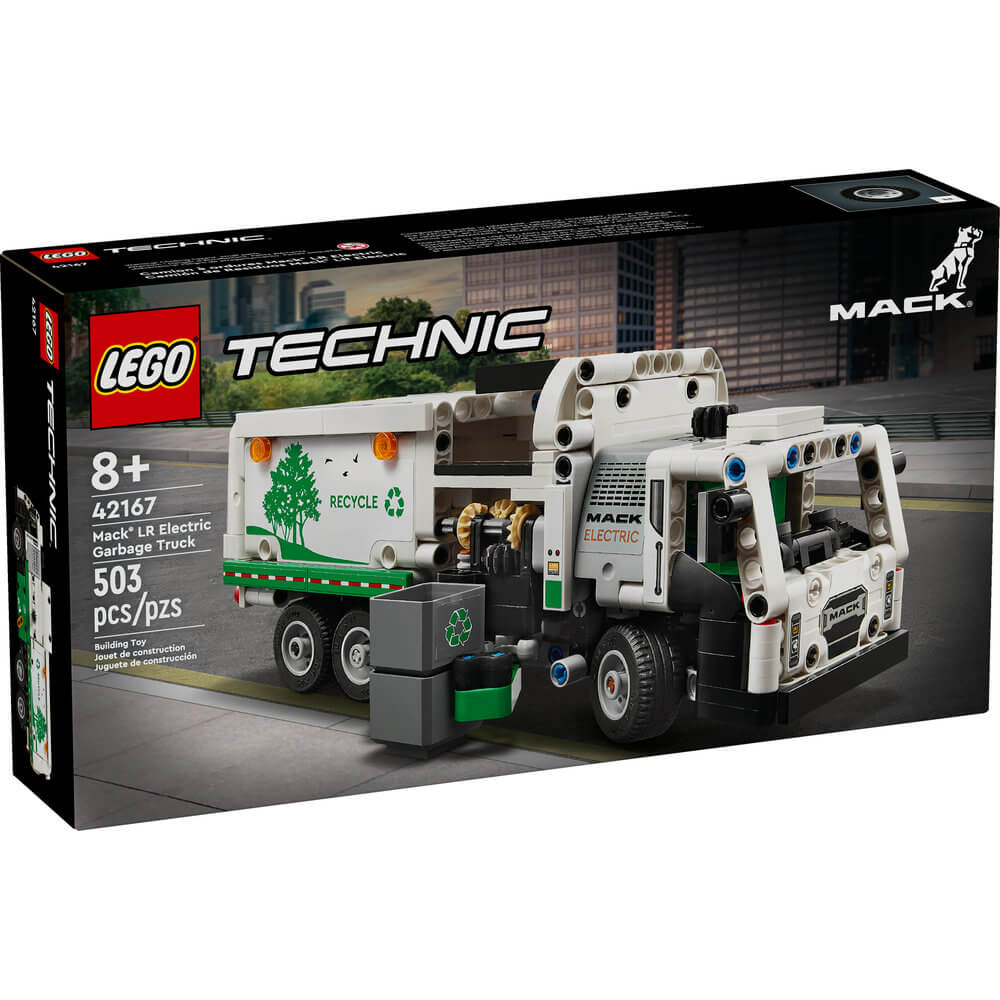 LEGO® Technic™ Mack® LR Electric Garbage Truck 42167