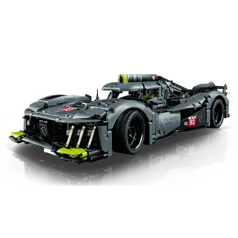 LEGO® Technic™ PEUGEOT 9X8 24H Le Mans Hybrid Hypercar 1,775 Piece Building Kit (42156)