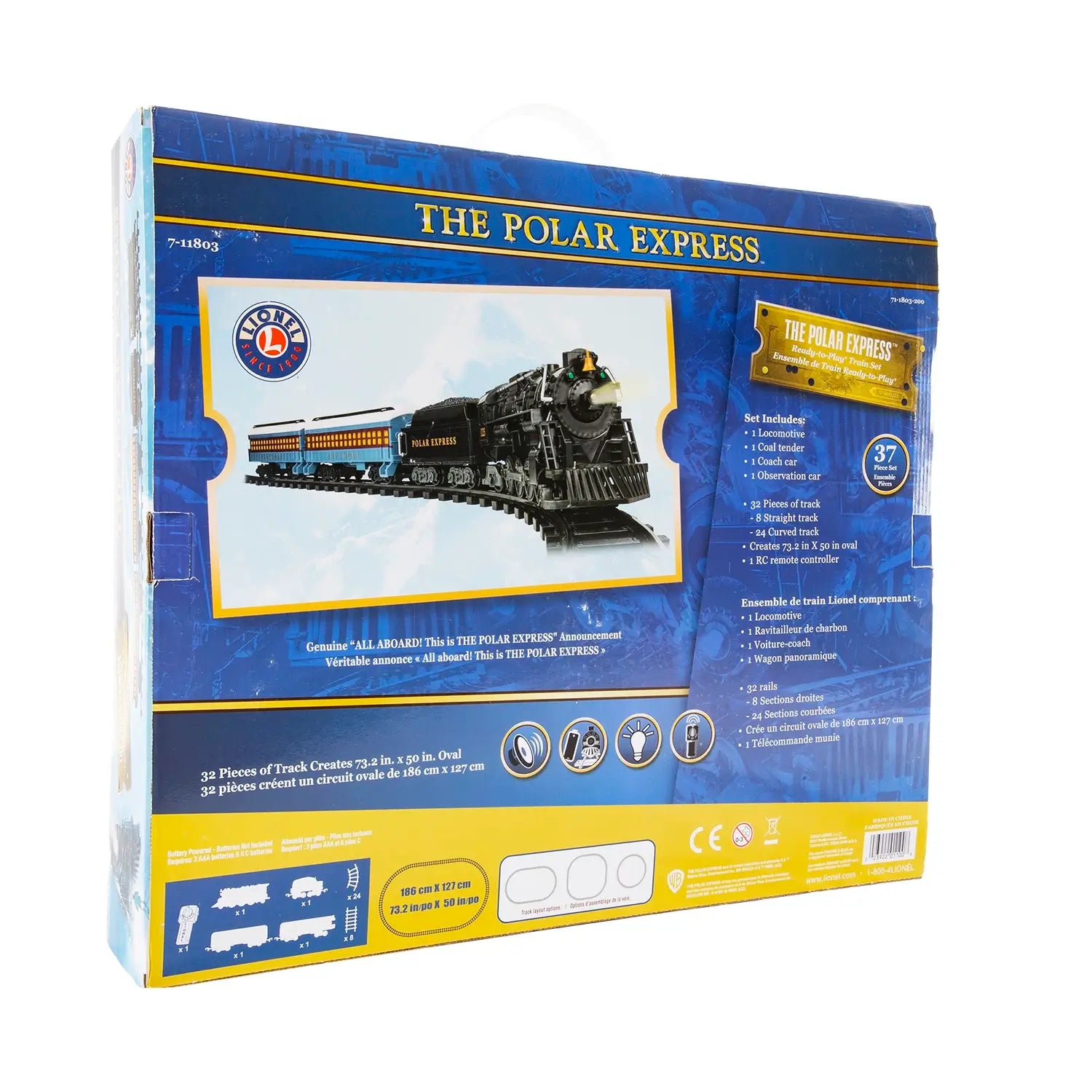 Lionel The Polar Express Ready to Play Battery Operated Train Set