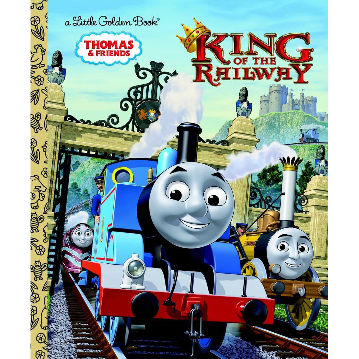 Little Golden Books Thomas and Friends King of the Railway Hardcover