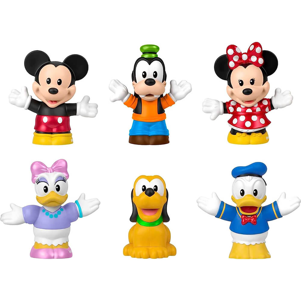 Package contents of the Little People Disney 100 Mickey & Friends Figure Pack