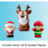 Little People Musical Christmas Train Toddler Toy with Santa Elf & Reindeer Figures