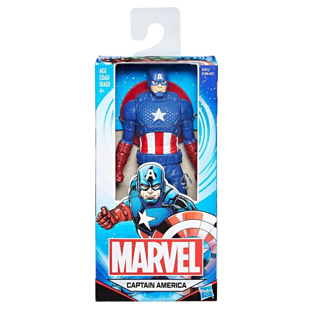 Marvel Captain America 6 Inch Super Hero Action Figure package