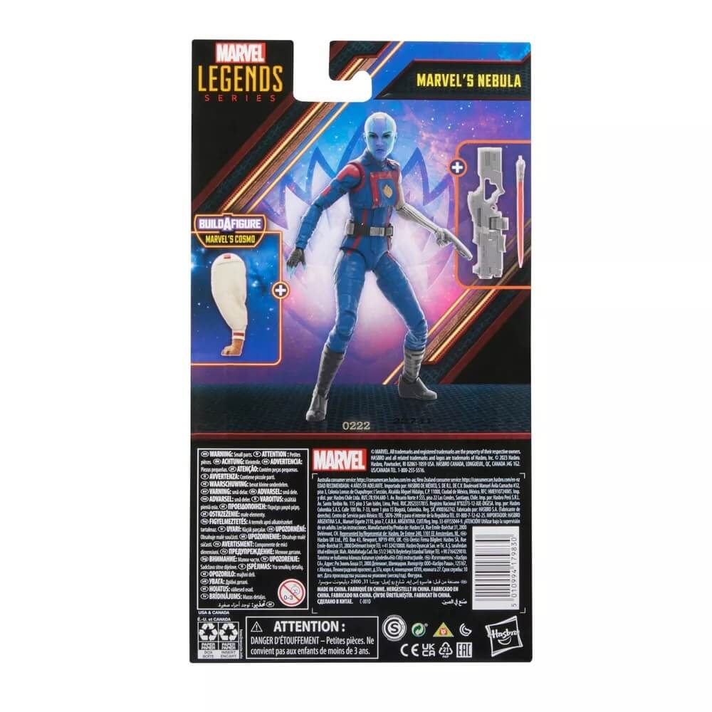 Marvel Guardians of the Galaxy Legends Series Nebula Action Figure