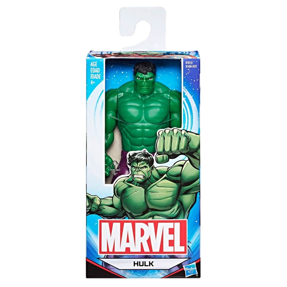 Package for the Marvel Hulk 6 Inch Super Hero Action Figure