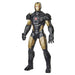 Marvel Mighty Hero Series Iron Man Black and Gold 9.5 Inch Action Figure