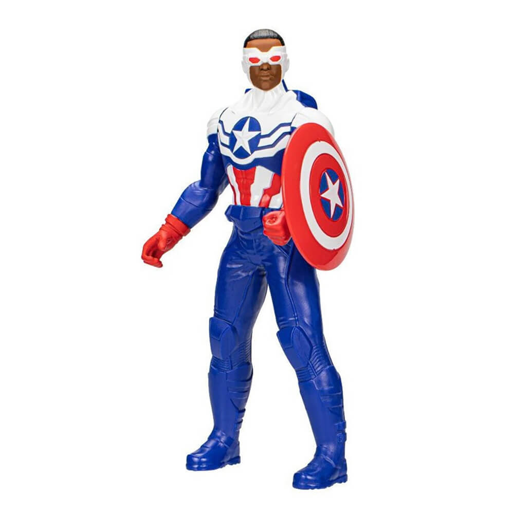 Marvel Mighty Heroes Sam Wilson Captain America 9.5 Inch Action Figure