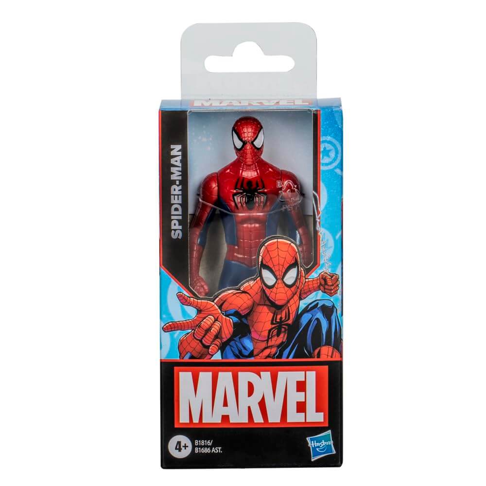 Front packaging image of Marvel Spider-Man 6" Basic Figure