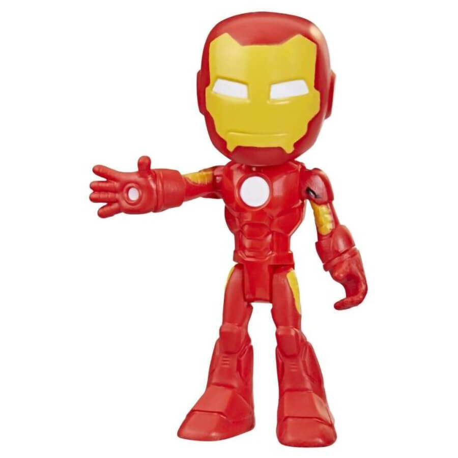 Marvel Spidey and His Amazing Friends Iron Man 4 Inch Hero Figure