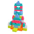 MEGA BLOKS 80 Piece Toy Blocks Big Building Bag