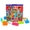 MEGA BLOKS 80 Piece Toy Blocks Big Building Bag