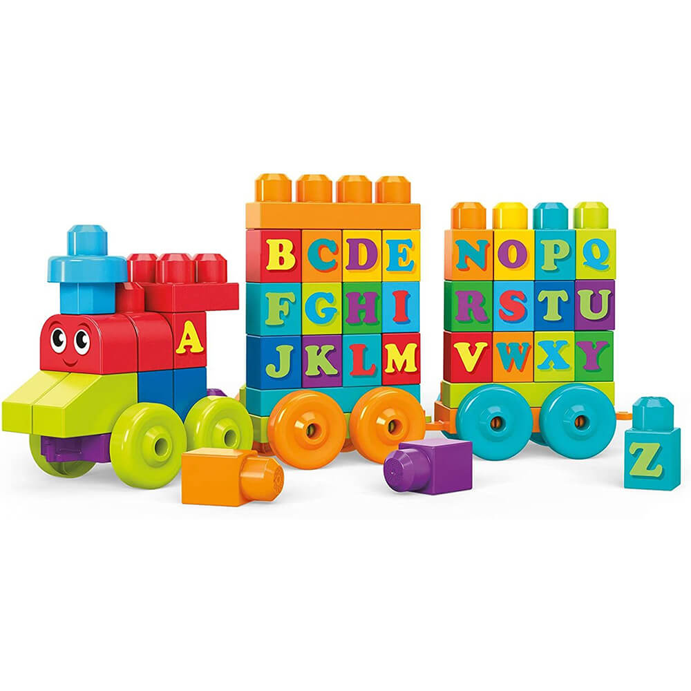 MEGA Bloks Building Basics ABC Learning Train