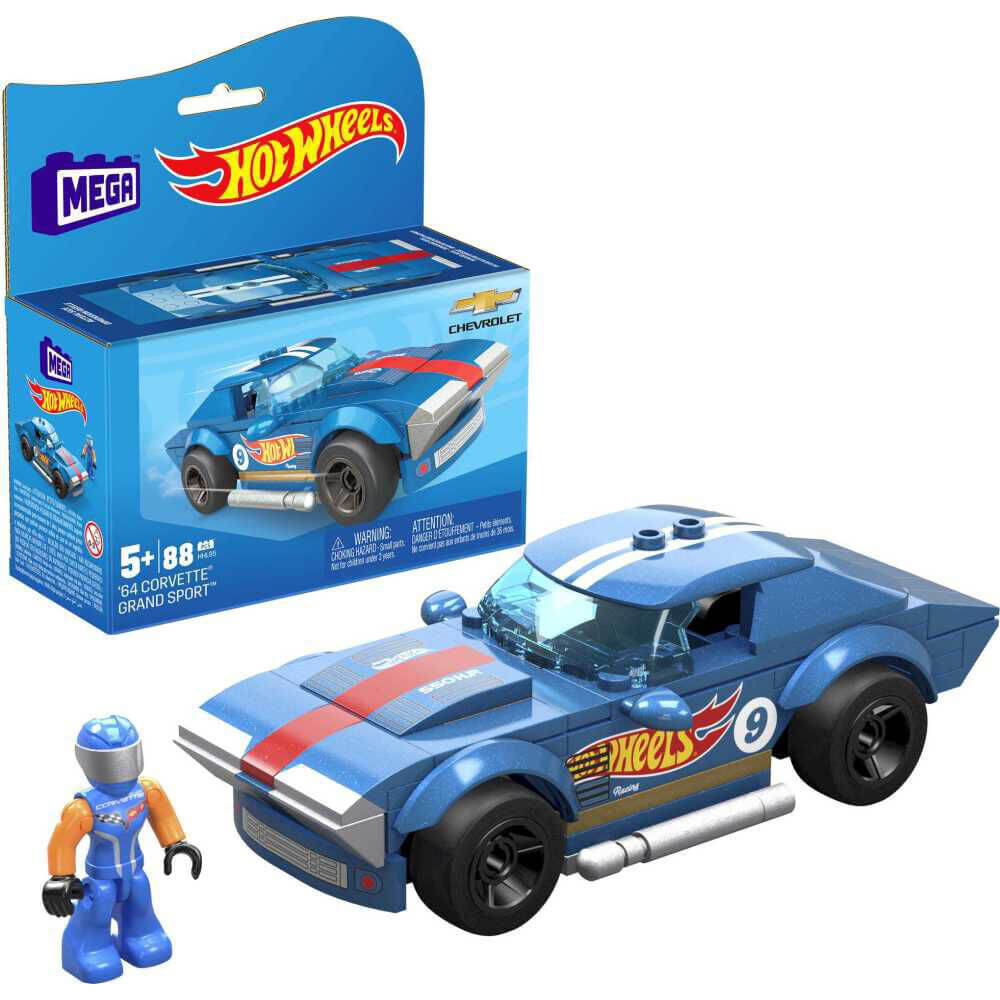 MEGA Hot Wheels 64 Corvette Grand Sport Build Set