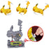 how the mechanics work on the MEGA Pokémon Motion Pikachu Mechanized 1092 Piece Building Kit