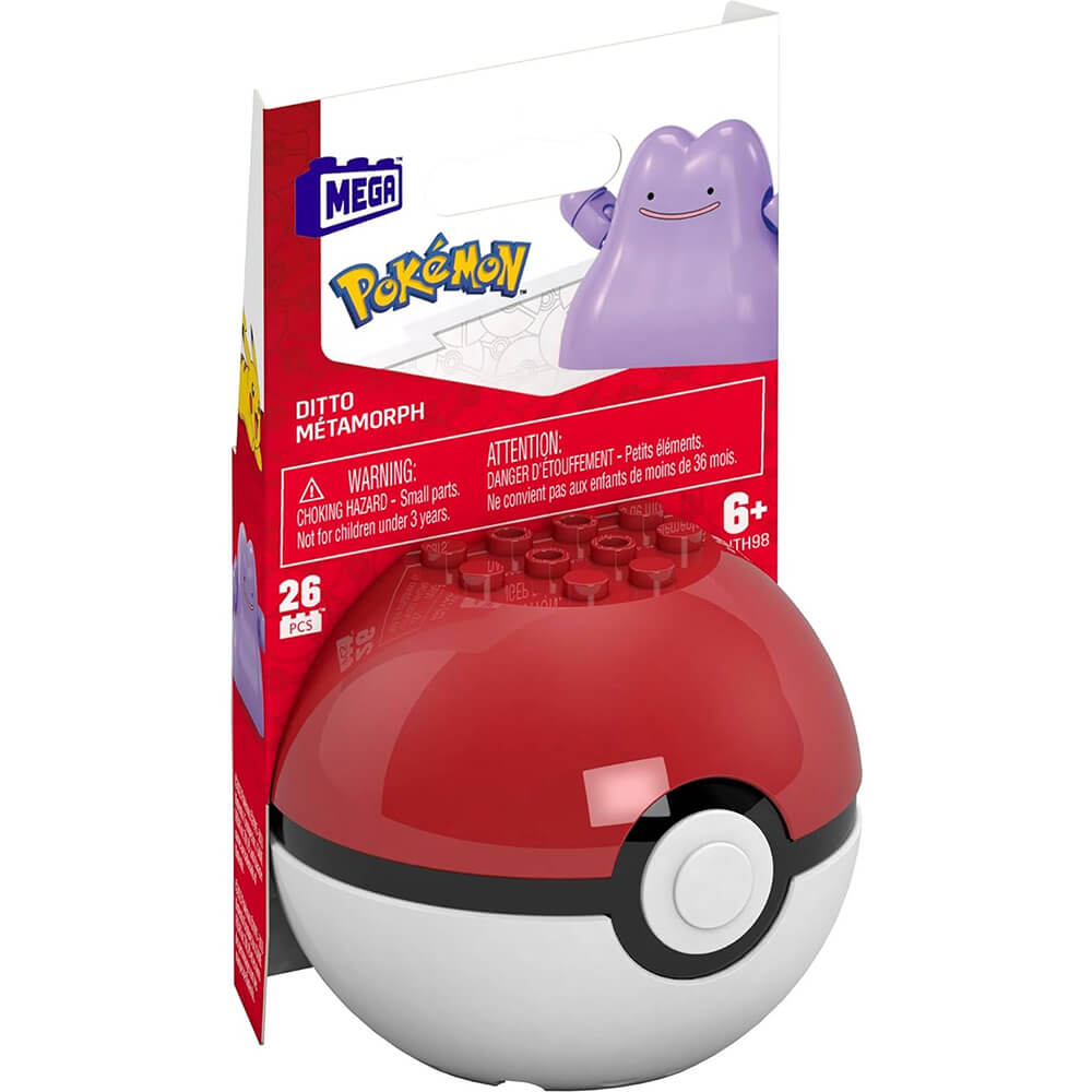 MEGA Pokemon Poke Ball Ditto Set