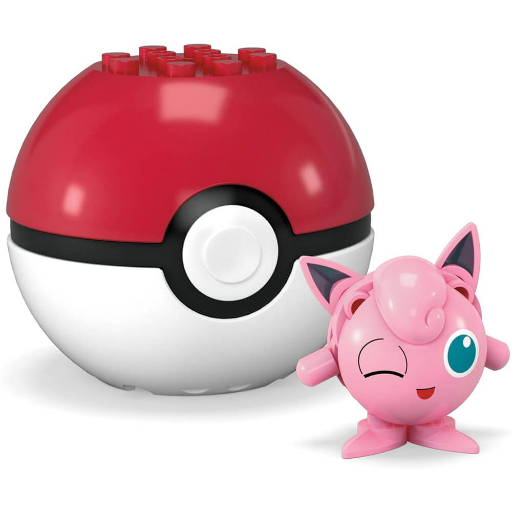 MEGA Pokemon Poke Ball Jigglypuff Set