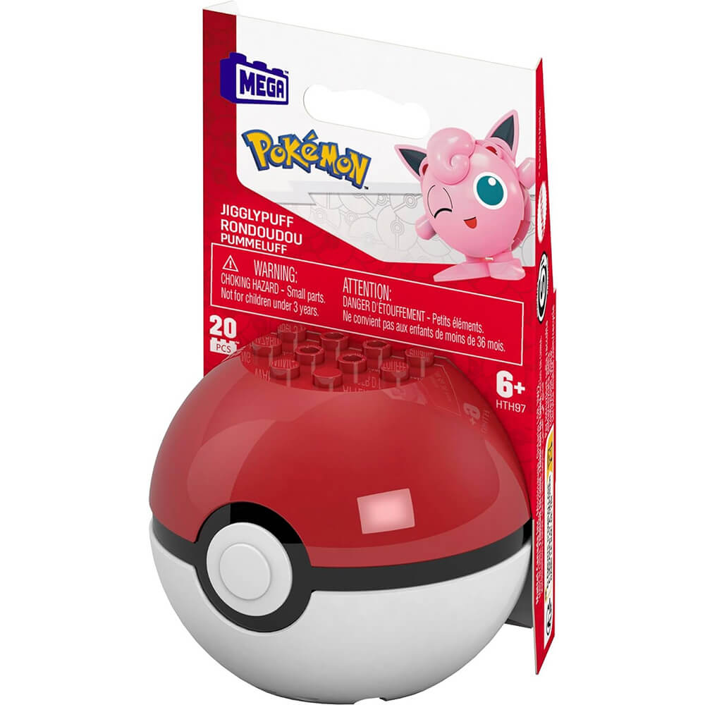 MEGA Pokemon Poke Ball Jigglypuff Set