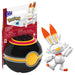 Mega Pokemon Scorbunny Posable Action Figure Pokeball 25 Piece Building Set