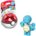 Mega Pokemon Squirtle Posable Action Figure Pokeball 17 Piece Building Set