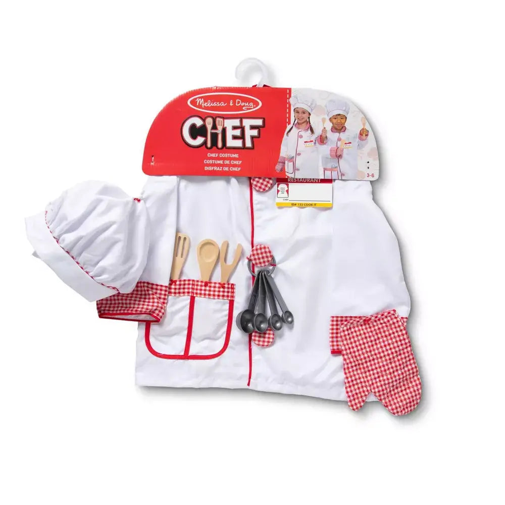 Melissa and Doug Chef Costume Role Play Set