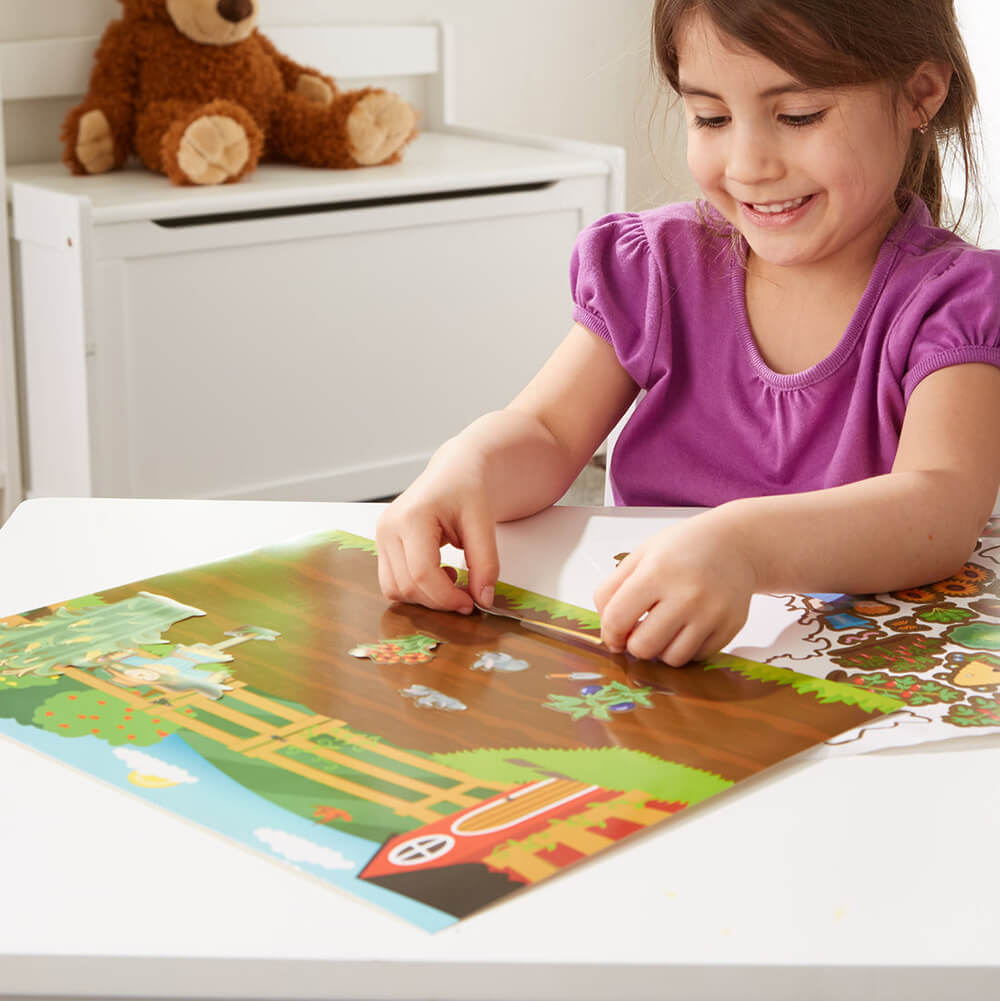 Melissa and Doug Farm Reusable Sticker Pad