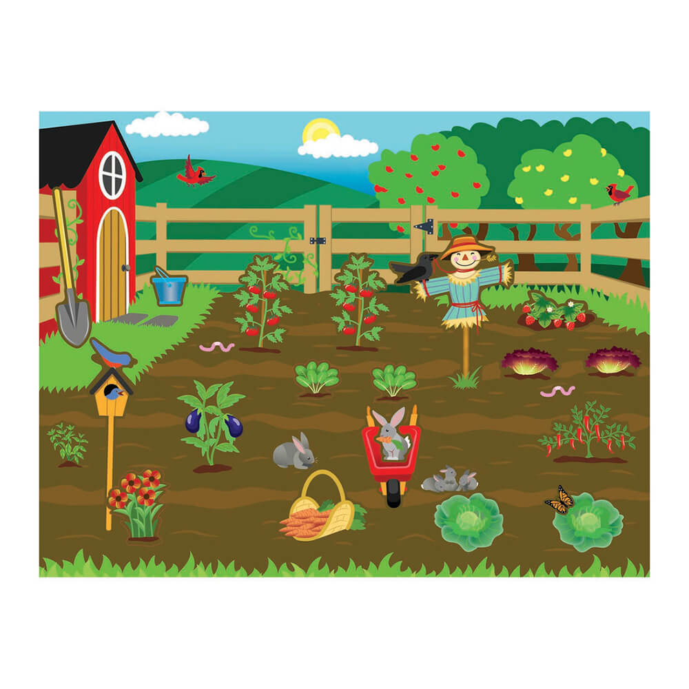 Melissa and Doug Farm Reusable Sticker Pad