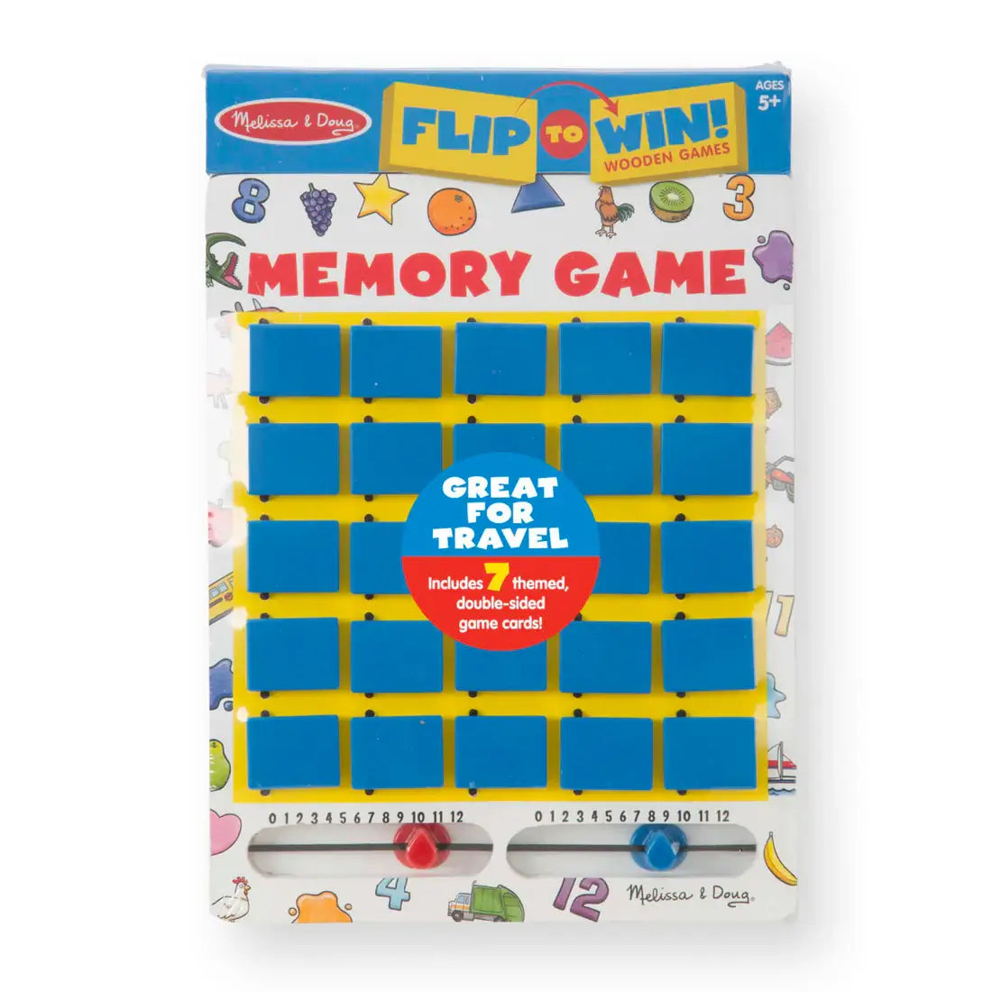 Melissa and Doug Flip-to-Win Memory Game  packaging