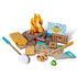 Image of the contents of Melissa and Doug Let's Explore Campfire S'Mores Play Set