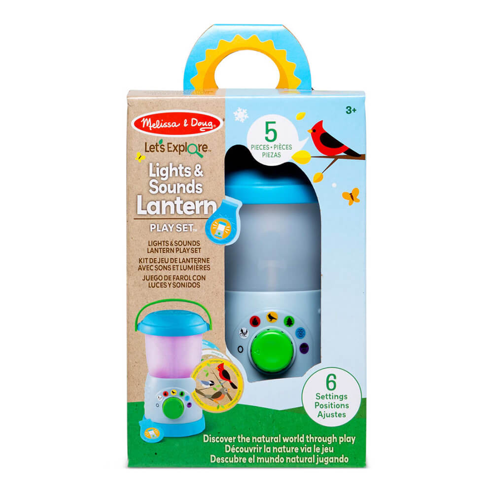 Melissa and Doug Let's Explore Light & Sound Lantern Play Set