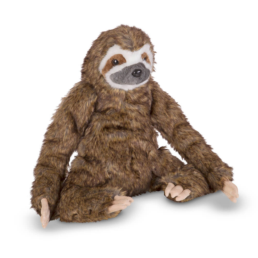 Melissa and Doug Lifelike Sloth Plush