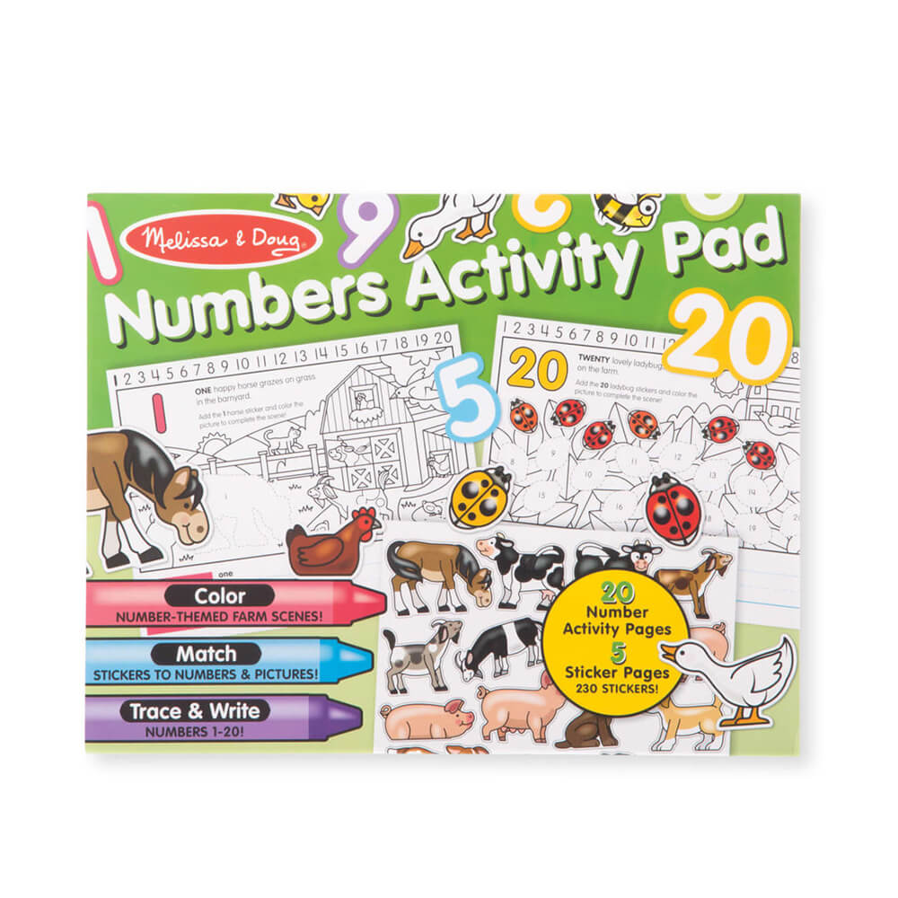 Melissa and Doug Numbers Activity Pad