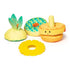 Melissa and Doug Pineapple Soft Stacker pieces