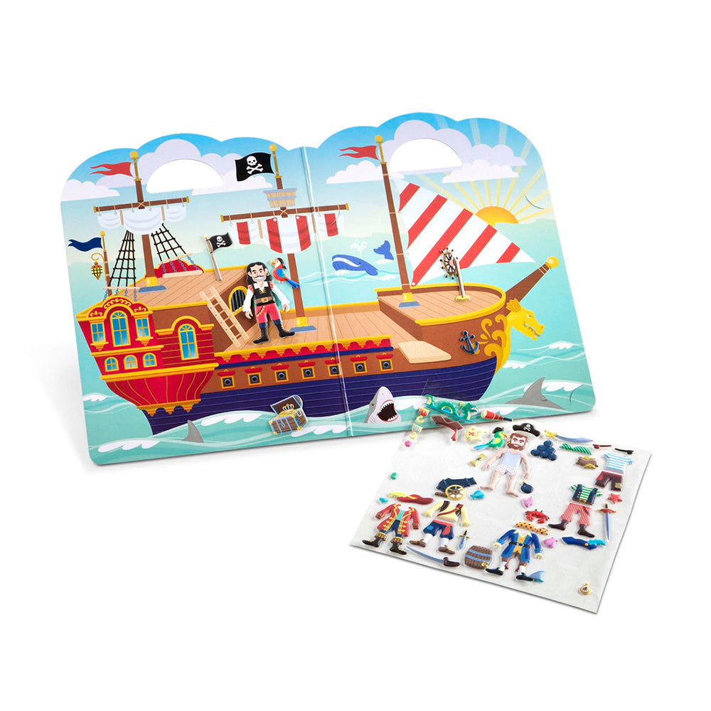 Melissa and Doug Pirate Puffy Sticker Play Set