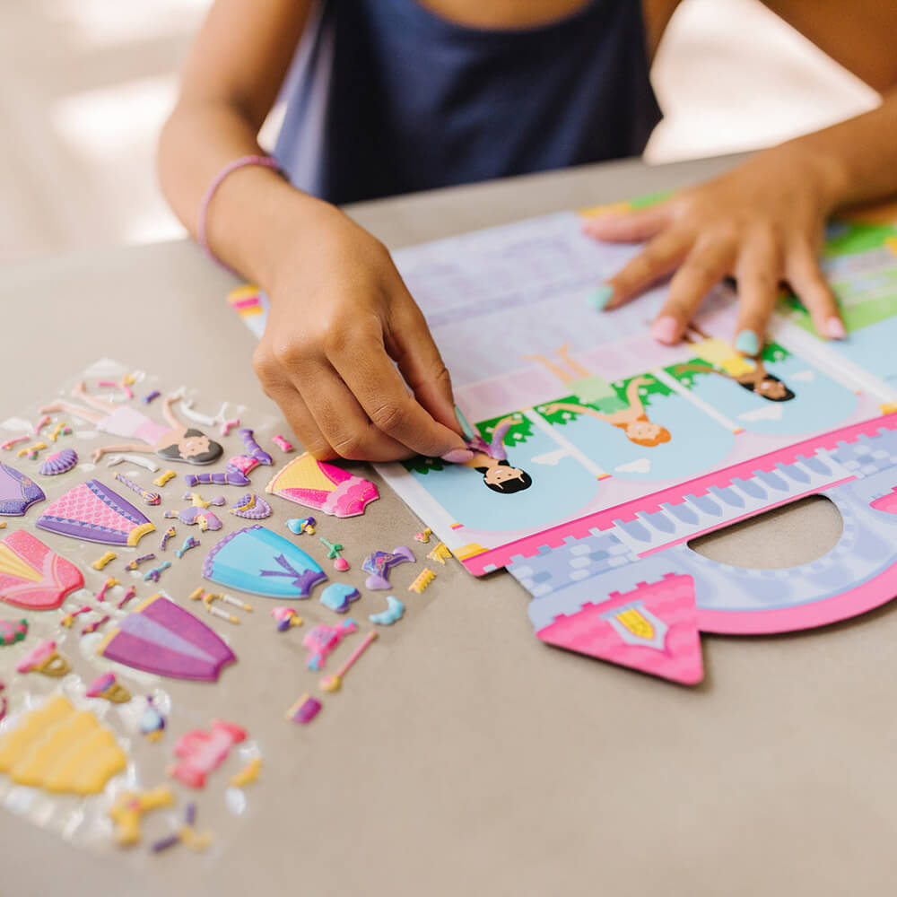 Melissa and Doug Princess Puffy Sticker Play Set