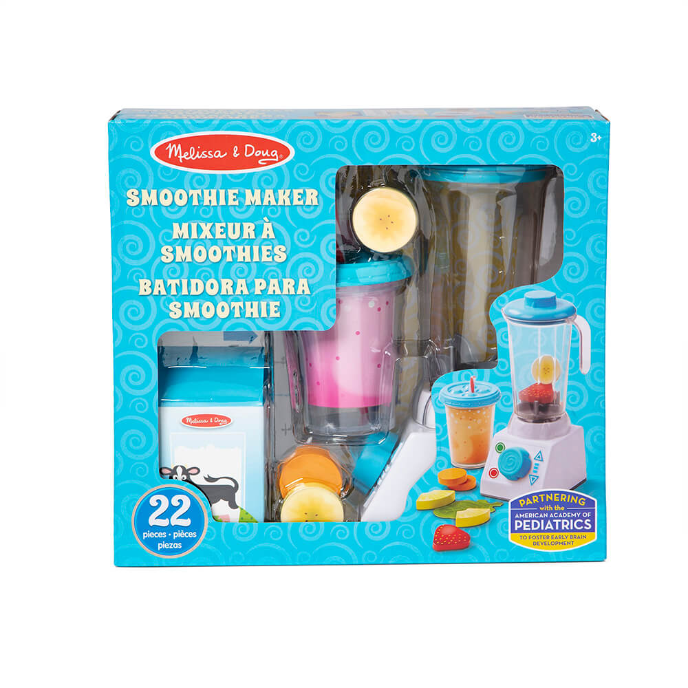 Melissa and Doug Smoothie Maker Blender Play Set Packaging