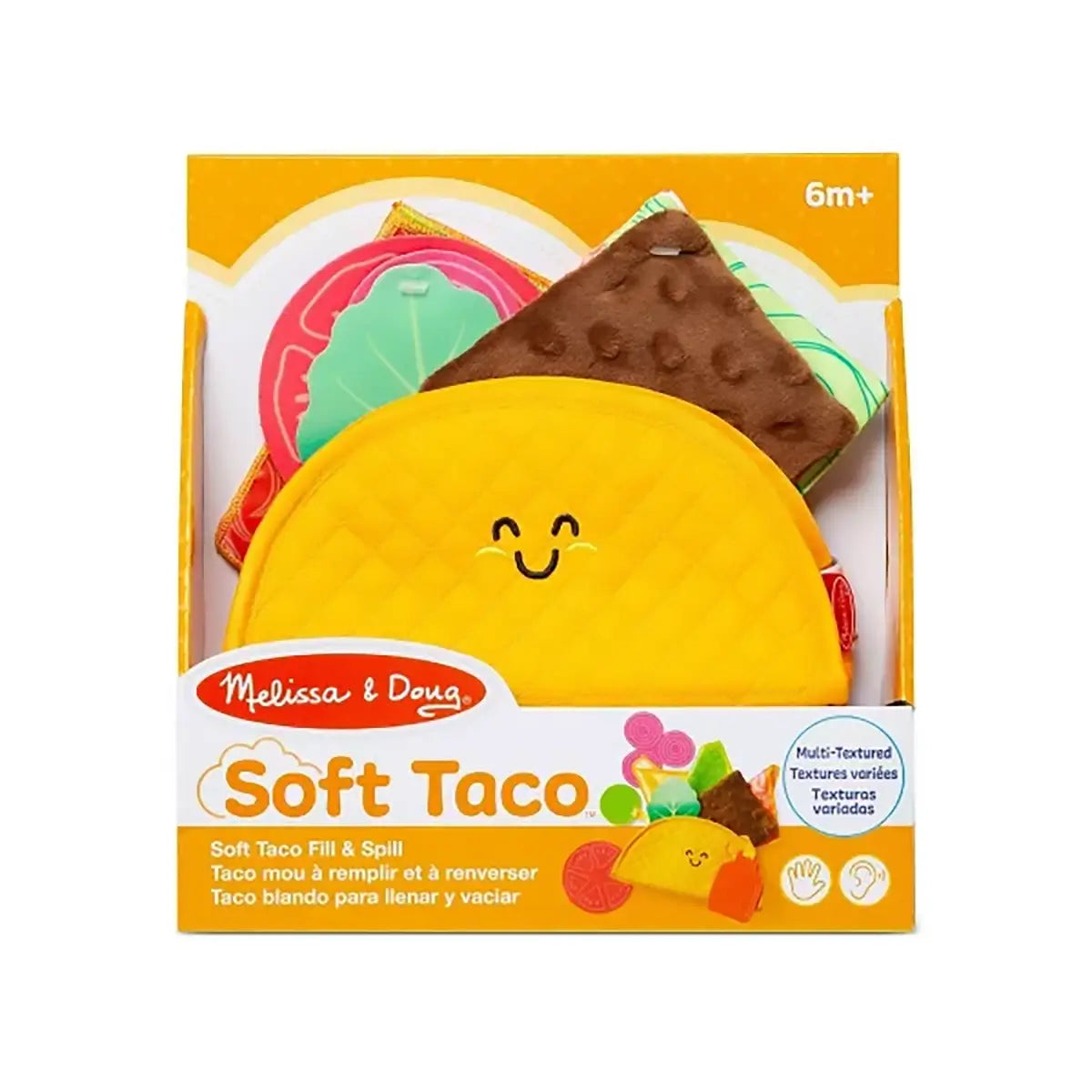 Melissa and Doug Soft Taco Fill & Spill packaging