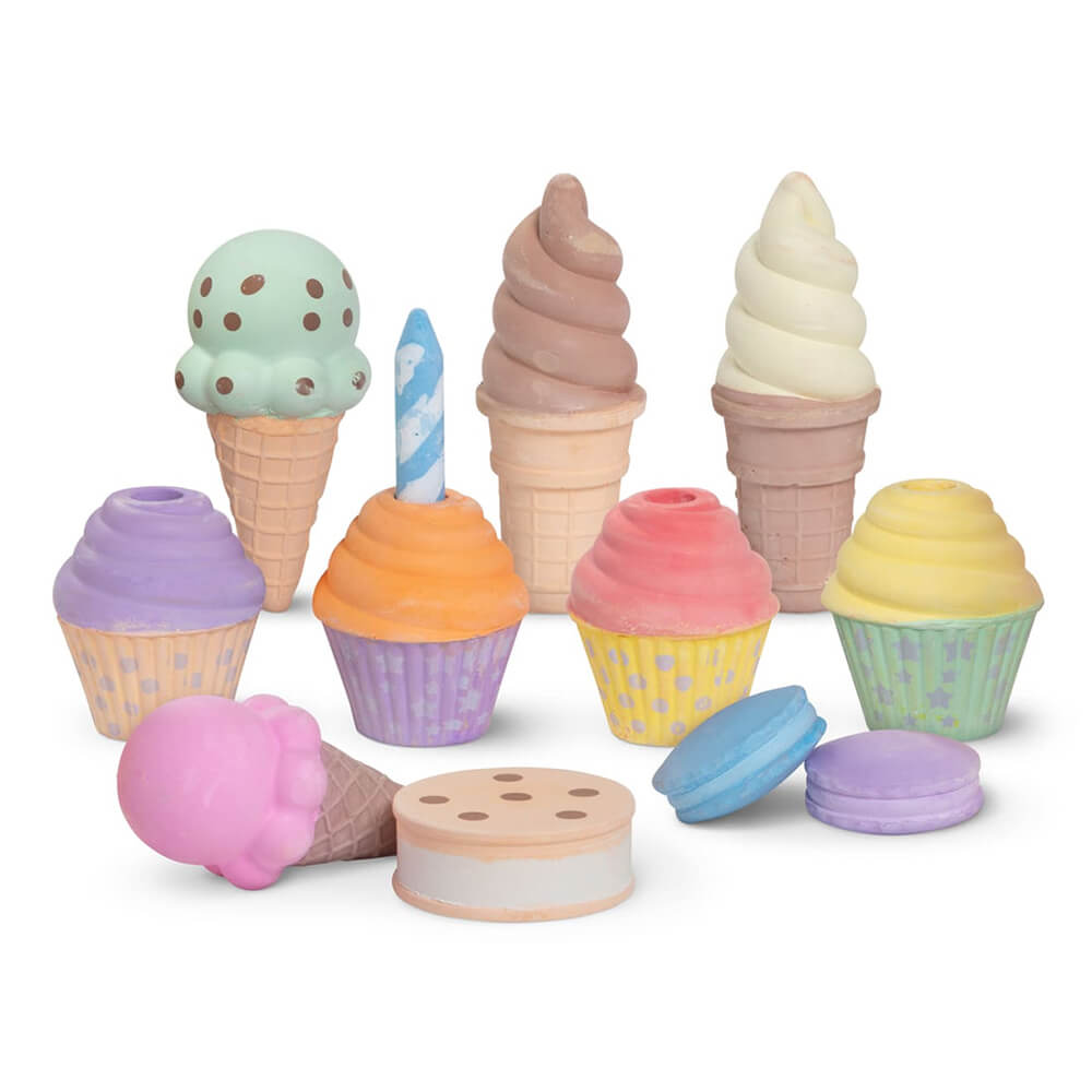 Melissa and Doug Sweet Treats Ice Cream & Cake Chalk Set