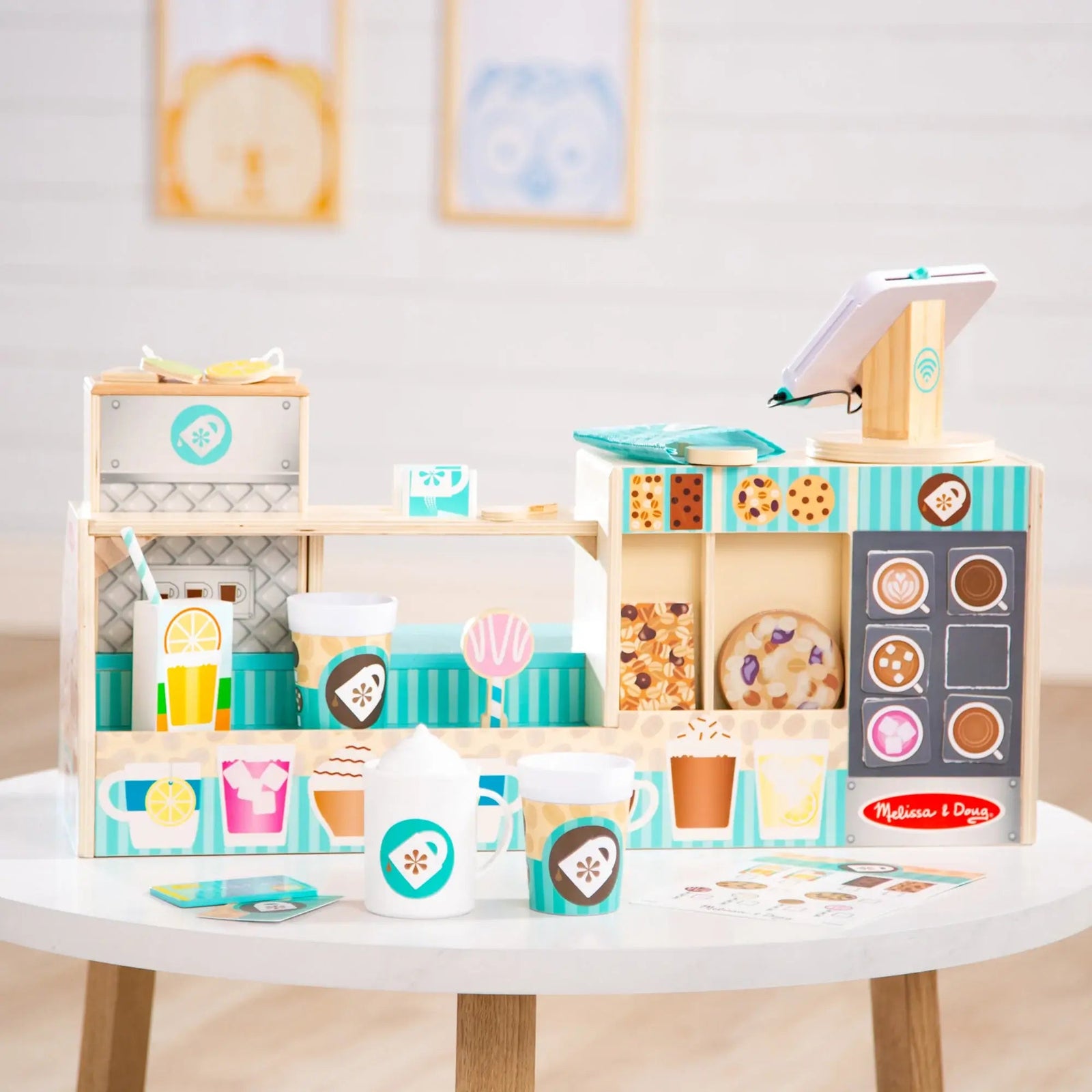 Melissa and Doug Wooden Cafe Barista Coffee Shop