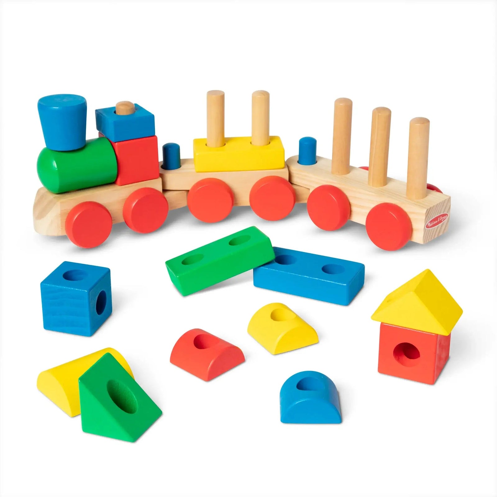 Melissa and Doug Wooden Stacking Train