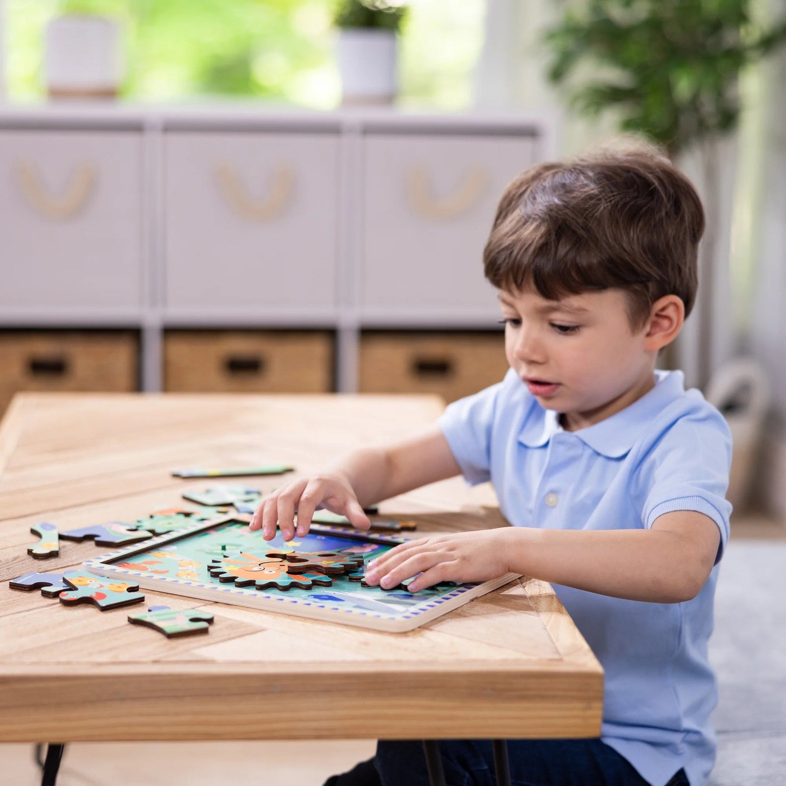 Melissa & Doug Wooden Underwater Gear Puzzle