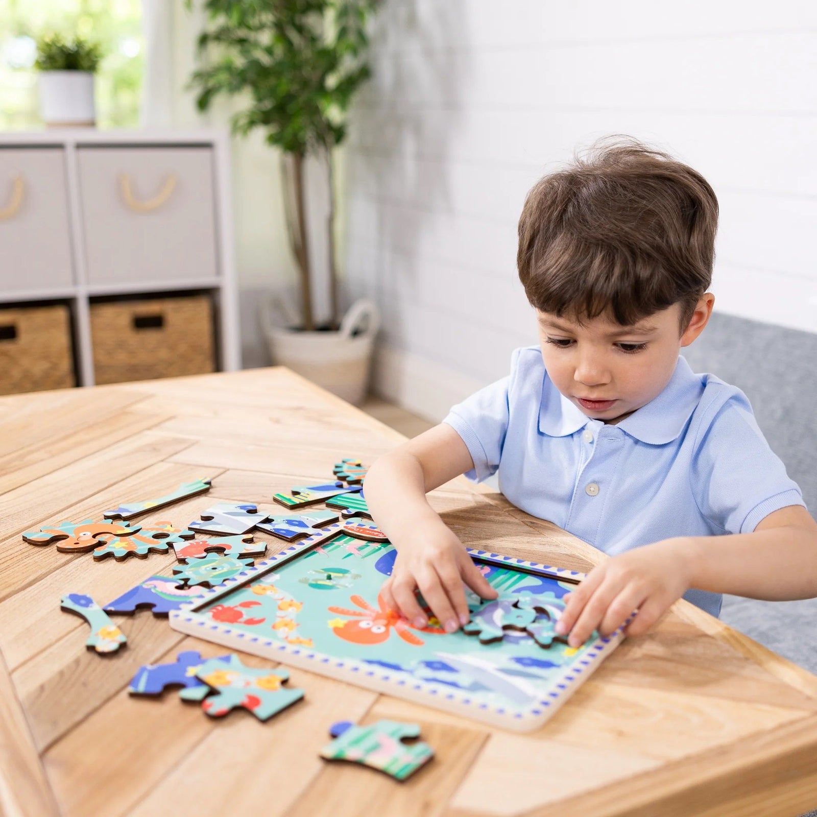 Melissa & Doug Wooden Underwater Gear Puzzle