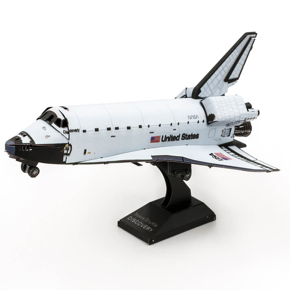 Metal Earth NASA Space Shuttle Discover 1:355 Scale Steel Model Kit