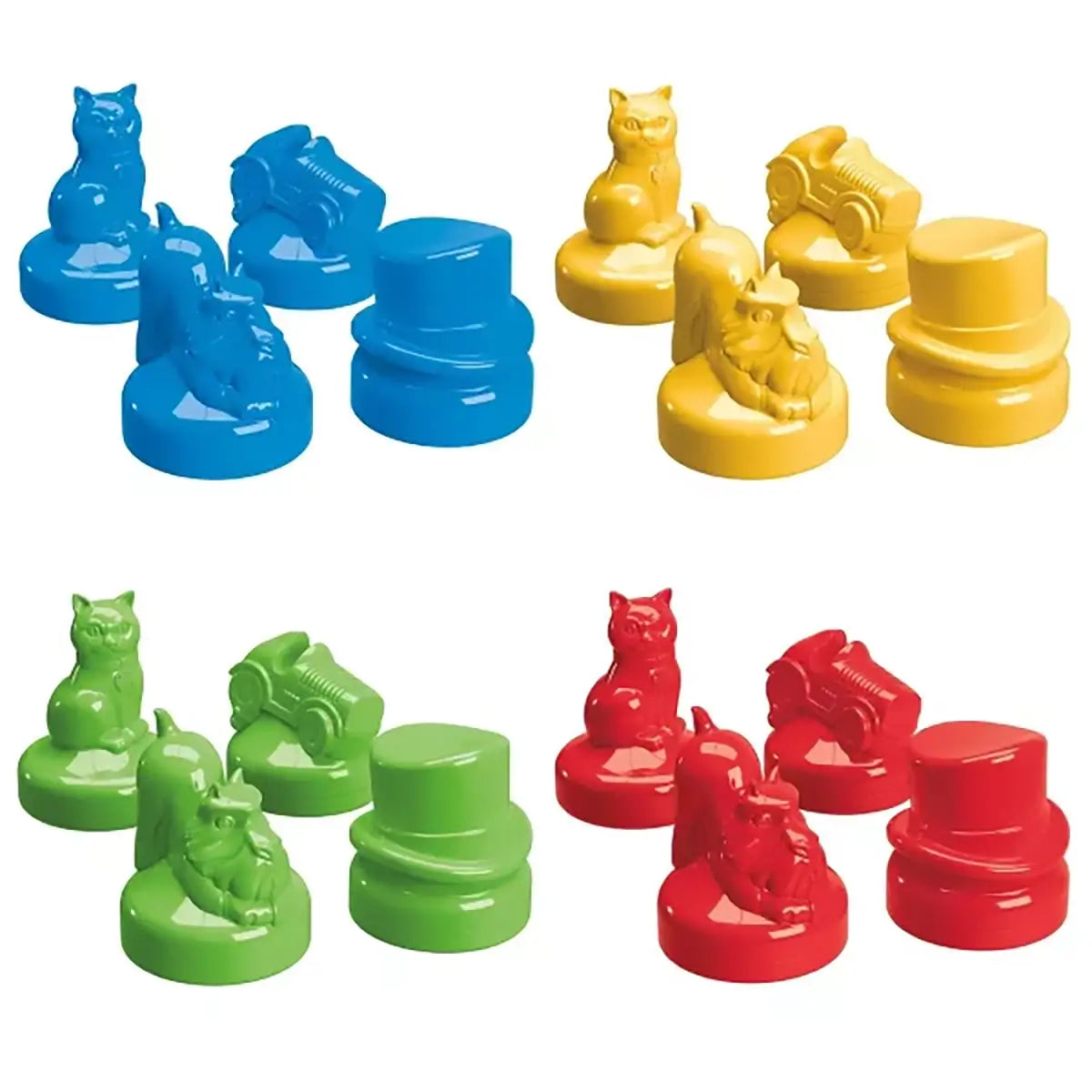 Monopoly Knockout Family Party Board Game pieces