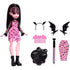 Dll and accessories that come with the Monster High Draculaura Gore-ganizer Playset