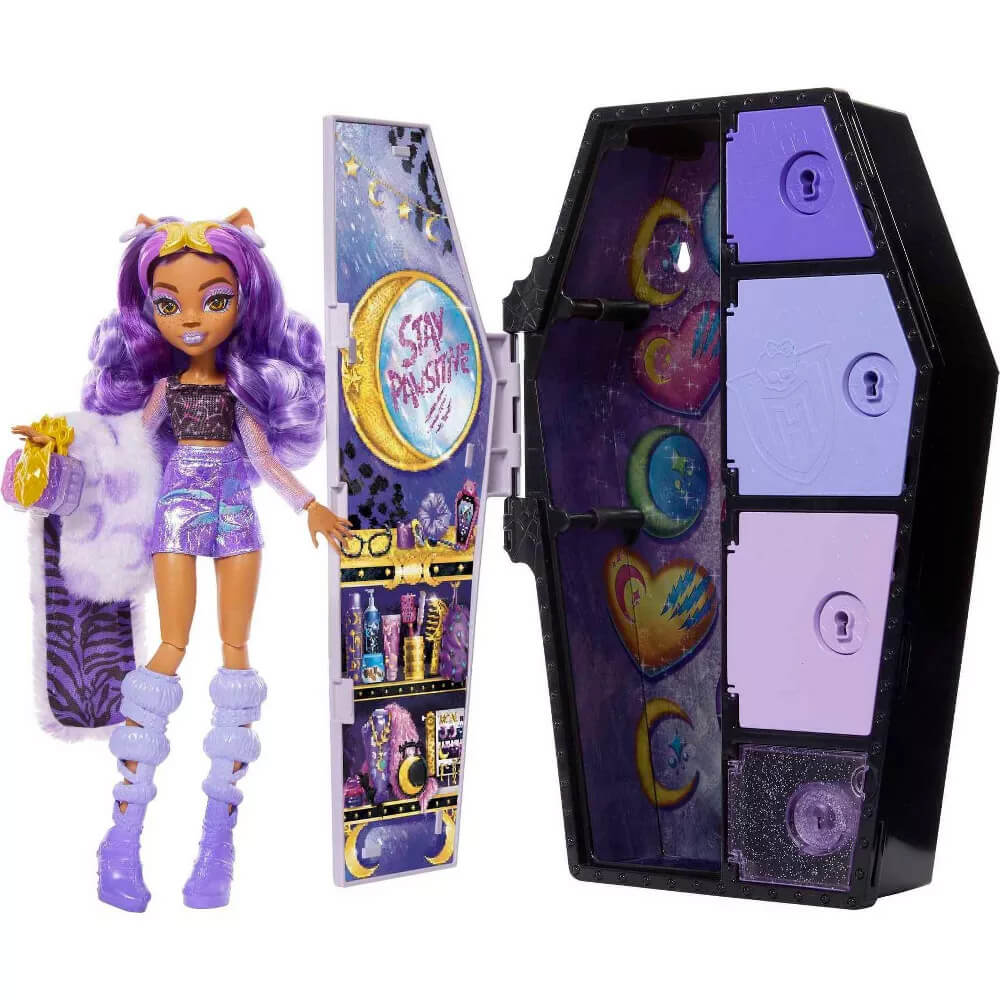 Monster High Skulltimate Secrets Fearidescent Clawdeen Wolf Doll