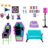 what is included with the Monster High Student Lounge Core Accessory Set